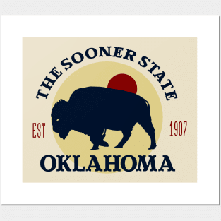 Oklahoma, Sooner State Posters and Art